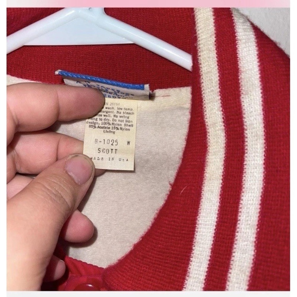 Vintage 80s Champion Satin Jacket Size M - Picture 4 of 7